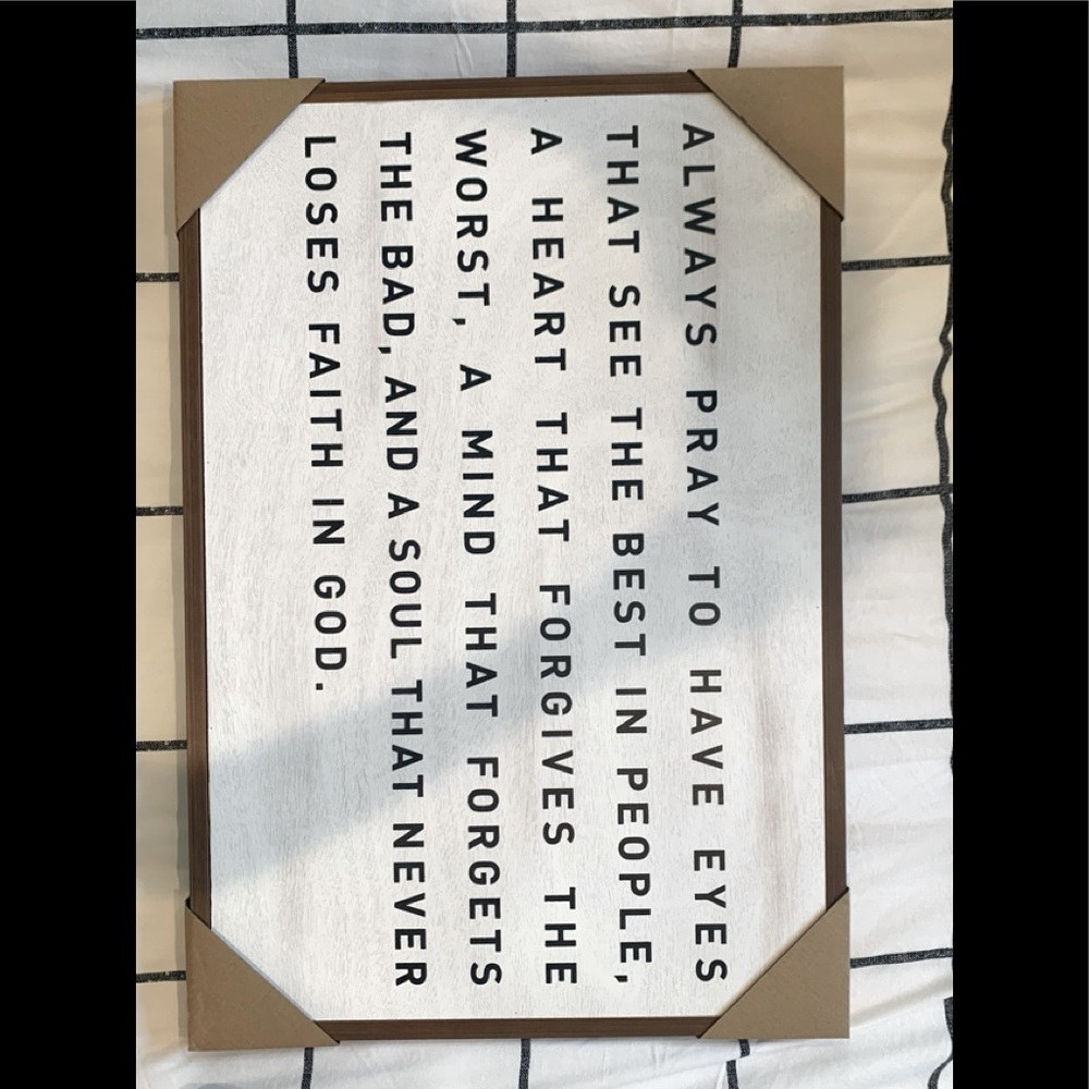 Christian quote/sign